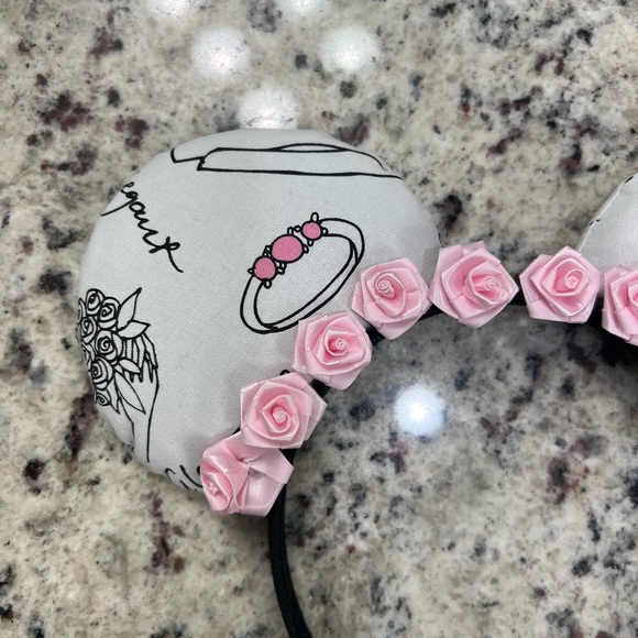 Wedding Mouse Ears | “I Do” - Picture 3 of 4